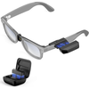 TRANSNOVO încărcător portabil pentru ochelarii Ray-Ban Meta | 1600 mAh, îi încarci în timp ce îi porți (Wayfarer, Skyler Gen 1 și 2)